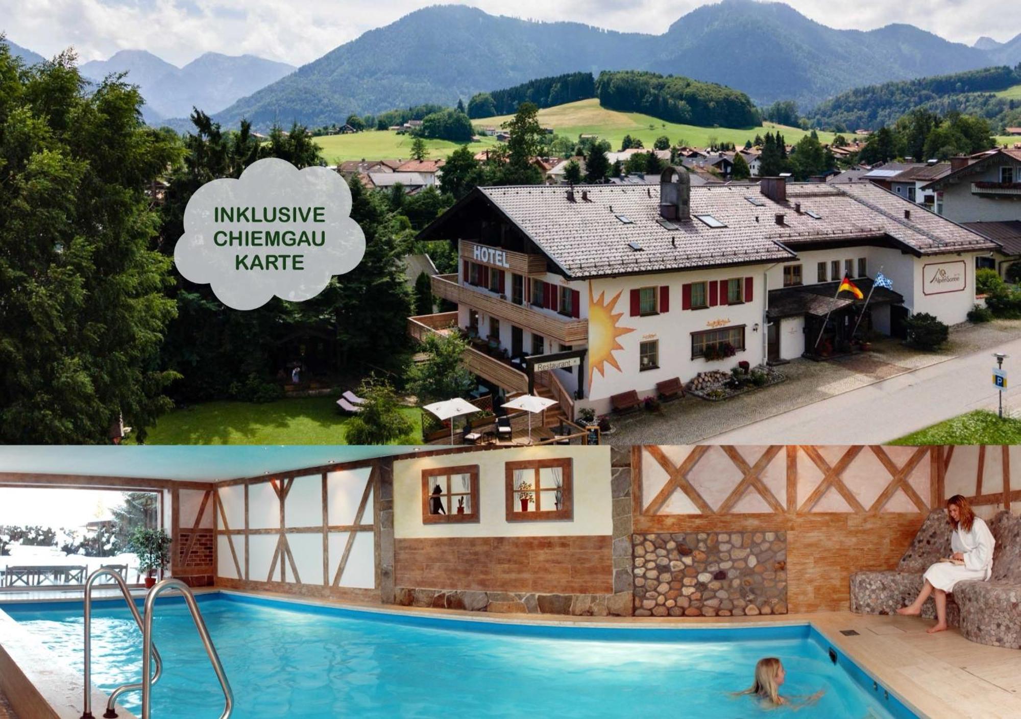 Hotel Alpensonne Ruhpolding Chiemgau Karte Екстер'єр фото